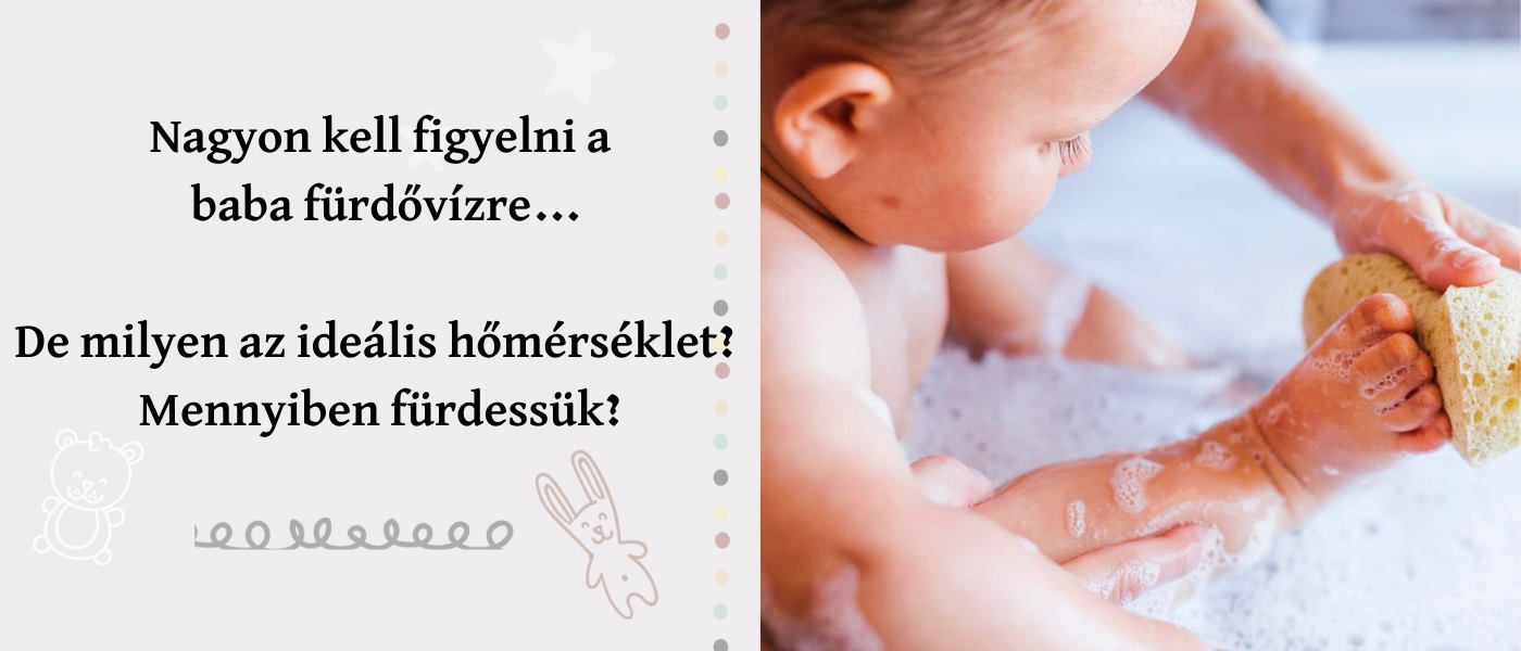 ideális baba fürdővíz hőmérséklet