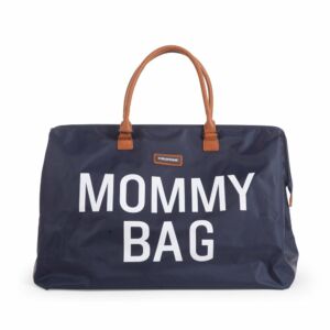 chilidhome mommy bag női pelenkázó táska sötétkék színben