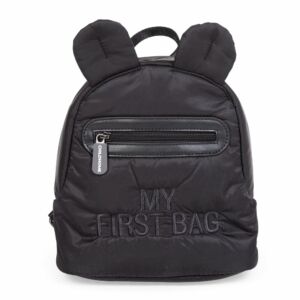 My First Bag - pufi fekete gyermek hátizsák 