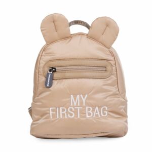 My First Bag - pufi bézs gyermek hátizsák 