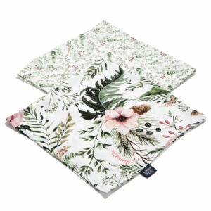 2 darabos textil pelenka bambuszból vadvirágos mintával Wild Blossom