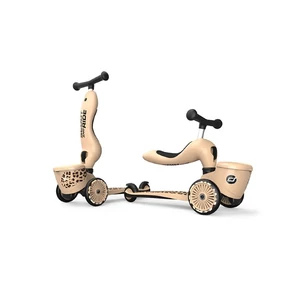 Scoot and Ride Highwaykick 1 Lifestyle leopárd pöttyös bézs kismotor és roller egyben