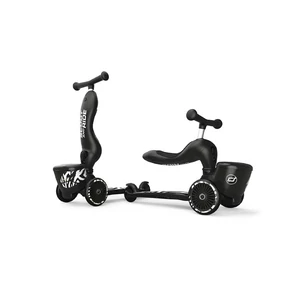 Scoot and Ride Highwaykick 1 Lifestyle zebra csíkos fekete kismotor és roller egyben