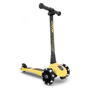 Scoot and ride highwaykick 3 Led-es roller citrom