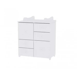 Lorelli Cupboard pelenkázó komód - White / Fehér