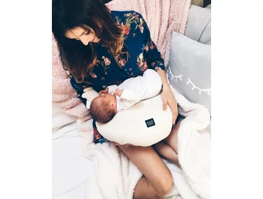 Szoptatós párna velvet anyagból