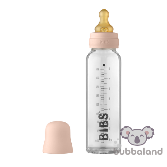 Púder rózsaszín BIBS cumisüveg 225 ml