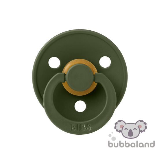 Terepzöld Bibs Colour cseresznye formájú cumi