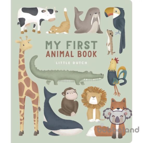 Little Dutch angol nyelvű állatos Képeskönyv - My First Animal Book