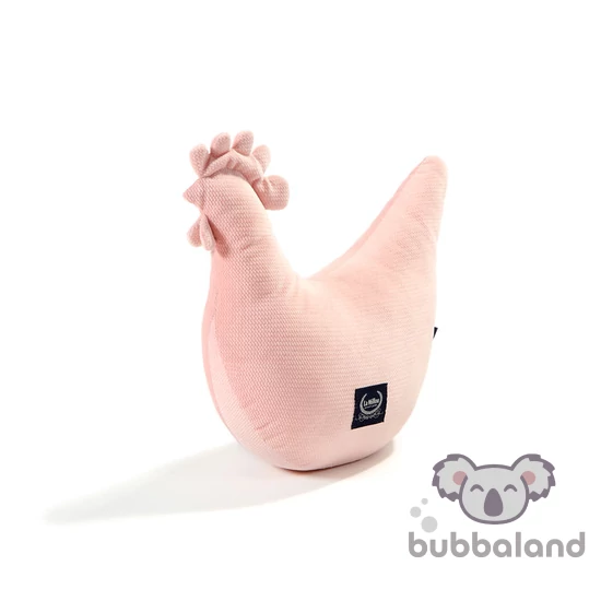 mini pipi párna gyerekeknek velvet anyagból púder rózsaszín színben