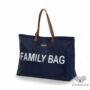 Kép 5/5 - Childhome family bag pelenkázó táska vállpánttal tengerészkék színben