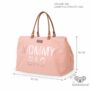 Kép 3/5 - childhome mommy bag pelenkázó táska pink színben 2