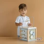 Kép 5/11 - Multifunkciós Little Dutch kék készségfejlesztő kocka