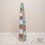 Kép 4/12 - Little Dutch toronyépítő kockák színes figurával