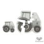 Kép 6/11 - Little Dutch Little Farm 6 in 1 kirakó - traktor