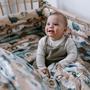 Kép 3/6 - La Millou babaágynemű garnitúra dinó mintával