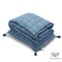 Kép 6/7 - kék színű óvodás takaró és párna töltettel