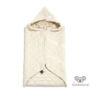 Kép 6/6 - rafaello fehér velvet bársonyosan puha és meleg hordozós takaró babakocsiba