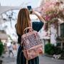 Kép 2/10 - Dolce Vita Sugar Pink pelenkázó hátizsák