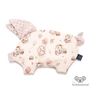 Kép 1/5 - La Millou Rossie lapos baba párna rózsaszín elefánt mintával