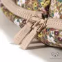 Kép 4/7 - prémium baba bundazsák erős zipzárral apró virágos mintával
