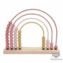 Kép 1/10 - Little Dutch abacus szivárvány - pink