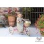 Kép 4/6 - fonott biciklis kosár kismotorhoz, rollerhez és biciklihez