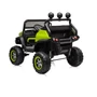 Kép 2/10 - Chipolino Off Road Mercedes UNIMOG elektromos autó bőr üléssel - green
