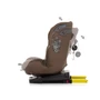 Kép 3/8 - Chipolino X FACTOR 360 I-Size autósülés 40-150 cm - Macadamia