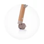 Kép 5/5 - Chipolino Sweet Dreams szülői ágyhoz csatlakoztatható kiságy - mocca/wood