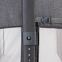 Kép 7/9 - Espiro Cloud 2in1 babaöböl és járóka - 17 Graphite Moon