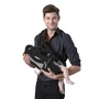 Kép 4/5 - Chipolino Comfy kenguru - Black/grey