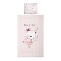Kép 1/3 - Lorelli 3 részes ágynemű garnitúra - Pink Ballerina Bear