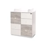 Kép 1/4 - Lorelli Cupboard pelenkázó komód - White & Artwood