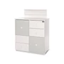 Kép 4/4 - Lorelli Cupboard pelenkázó komód - White & Milky Green