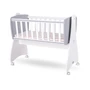 Kép 1/2 - Lorelli First Dreams ringatható bölcső 105x55 - White / Stone Grey New