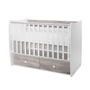 Kép 2/5 - Lorelli Matrix kiságy 60x120 - White Artwood 2Box