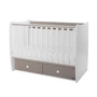 Kép 1/5 - Lorelli Matrix kiságy 60x120 - White String 2Box