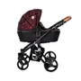Kép 2/10 - Lorelli Rimini multifunkciós babakocsi - Ruby Red&Black