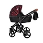 Kép 3/10 - Lorelli Rimini multifunkciós babakocsi - Ruby Red&Black