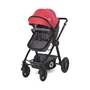 Kép 4/10 - Lorelli Alexa SET babakocsi mózessé alakítható sport résszel - Cherry Red