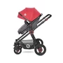 Kép 7/10 - Lorelli Alexa SET babakocsi mózessé alakítható sport résszel - Cherry Red