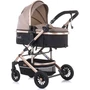 Kép 3/9 - Chipolino Estelle babakocsi mózessé alakítható sport résszel + autóshordozó 0-13kg - Sand