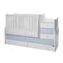 Kép 6/10 - Lorelli Maxi Plus kombi ágy 70x160 - Trio White/Baby Blue