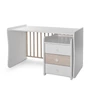Kép 9/10 - Lorelli Maxi Plus kombi ágy 70x160 - Trio White/Ligh Oak