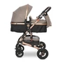Kép 3/7 - Lorelli Alba multifunkciós babakocsi + adapter - Premium Pearl Beige