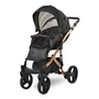 Kép 3/4 - Lorelli Rimini Premium multifunkciós babakocsi - Black Jasper