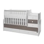 Kép 4/10 - Lorelli Maxi Plus kombi ágy 70x160 - White & Caffe ÚJ