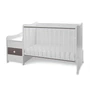 Kép 7/10 - Lorelli Maxi Plus kombi ágy 70x160 - White & Caffe ÚJ