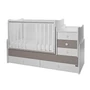 Kép 6/10 - Lorelli Maxi Plus kombi ágy 70x160 - White & String ÚJ